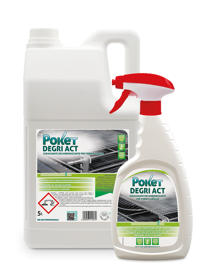 "Poket DEGRI ACT" Degresant pentru cuptoare/gratare, decarbonizator F (750ml) [9]