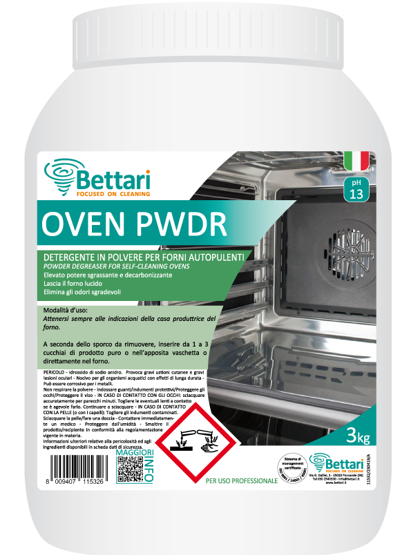 "Oven PWDR" Det. praf p/u cuptoare cu autocuratare (3kg) [4]