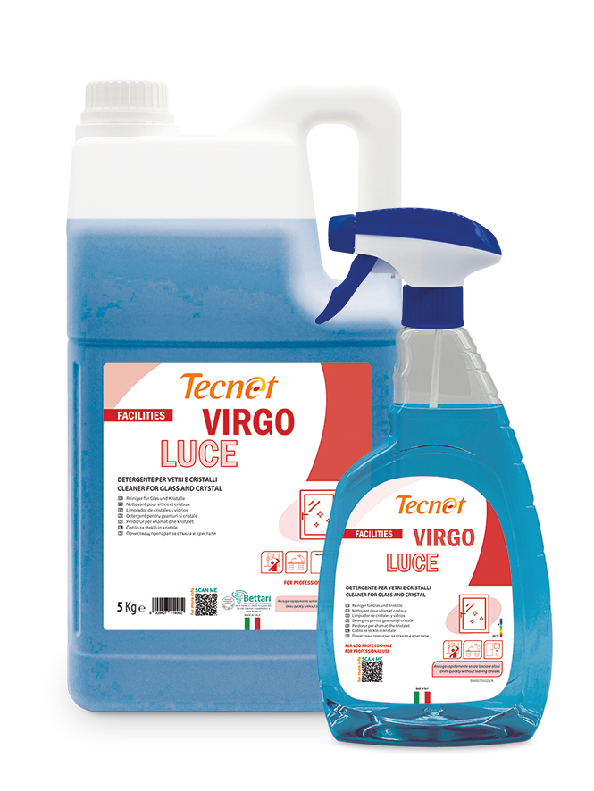 "Tecnet Virgo Luce" Detergent "Sticla ci Cristal" (750ml)  NF [9]