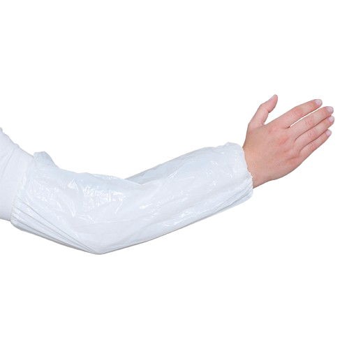Manecari din Vinyl, 46 cm, alb, (24 buc) [288]