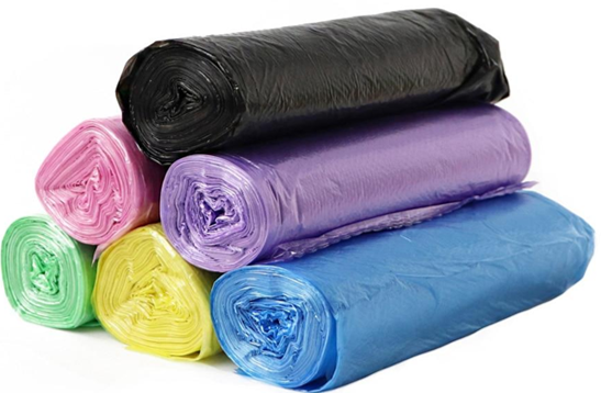 Saci de gunoi Olympus Extra Strong cu siret 82x107, albastre 120L/5buc [20]