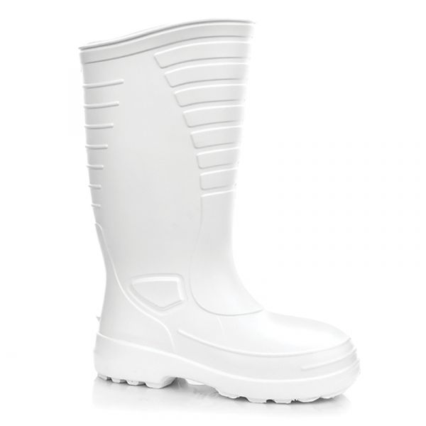 Cizme EVA Wellington 863, albe (39)