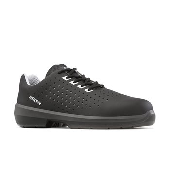 ARTRA Pantofi AREZZO, negri, cu siret, cu bombeu (44) 830 Air 671460 S1 P SRC